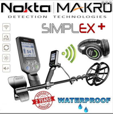 Nokta Simplex+ with Wireless Headphones