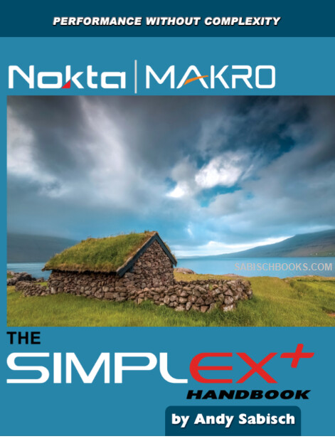 Nokta-Makro Simplex+ Handbook