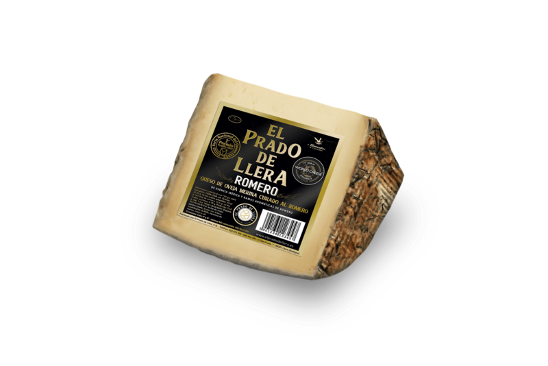 Queso de Oveja Merina Curado al ROMERO.  Cuñas de 800 grs. Aprox