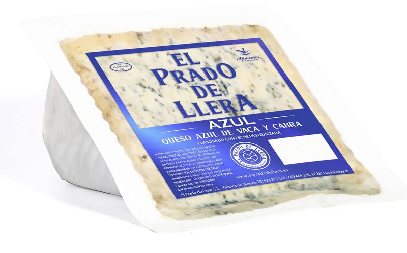 QUESO AZUL DE CABRA Y VACA. CUÑA 250g