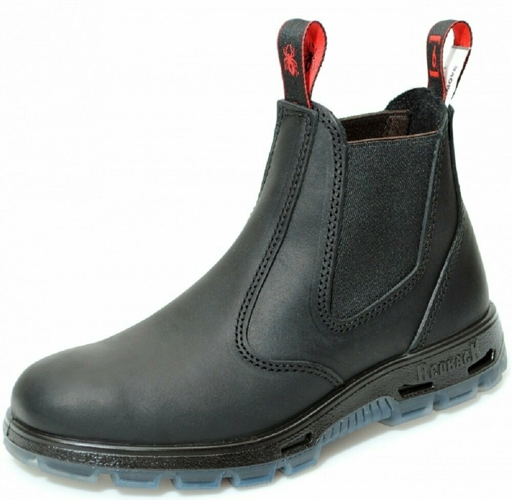 Redback, USBBK, australian Work Boot mit Stahlkappe, black