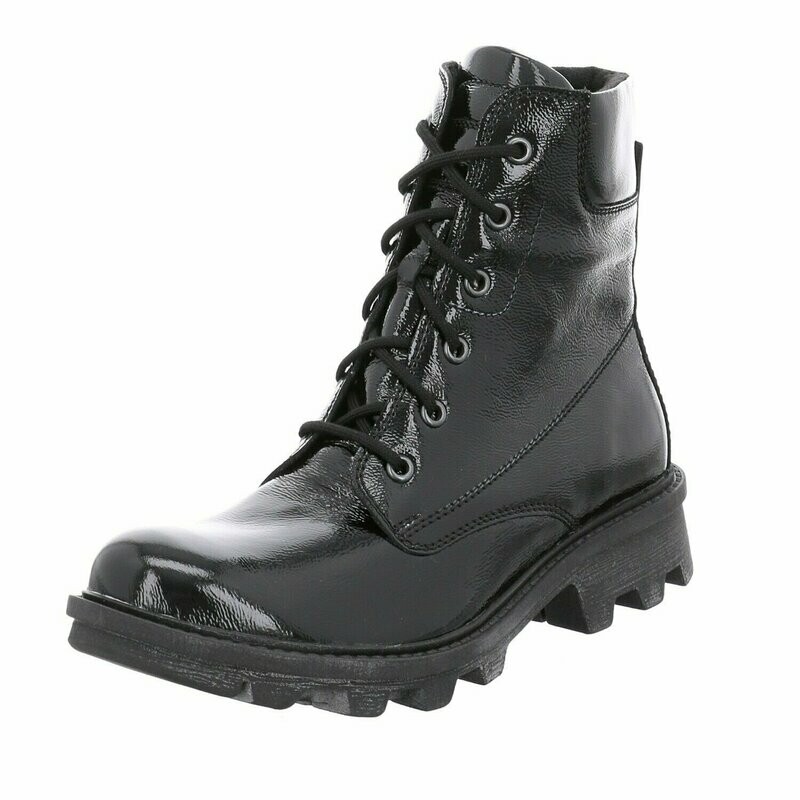 Josef Seibel, Marylin 13, Combat-Boot, Naplack schwarz Josef Seibel, Marylin 13, Combat-Boot, Naplack schwarz