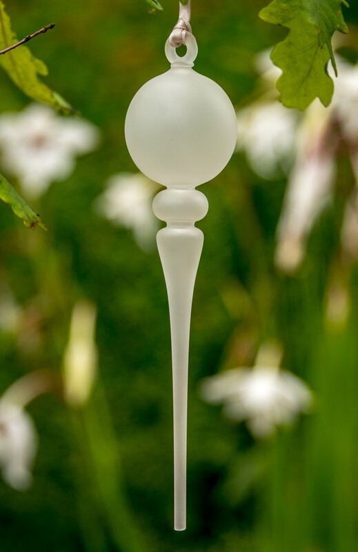 Frosted Glass Bauble