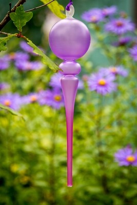 Purple Glass Bauble