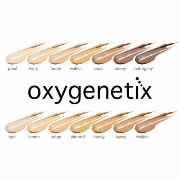 Oxygenetix Foundation sample card Oxygenetix Foundation sample card