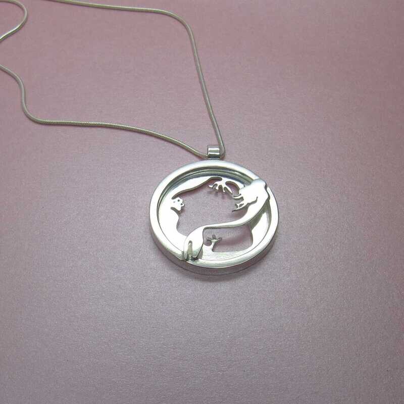Mermaid Shadow Pendant