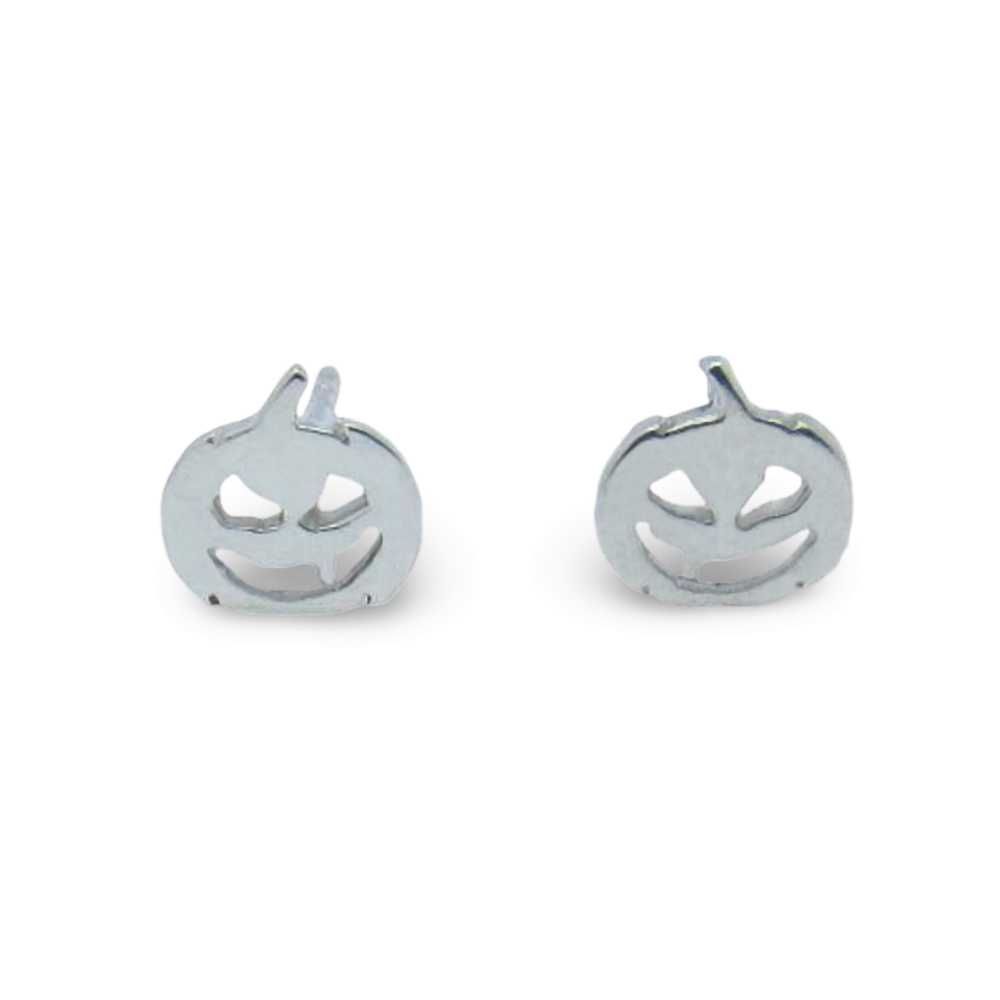Hand Made Tiny Pumpkin Studs