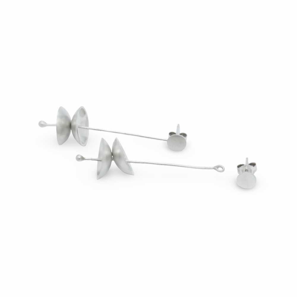 Mix and Match Dome Disc Earrings