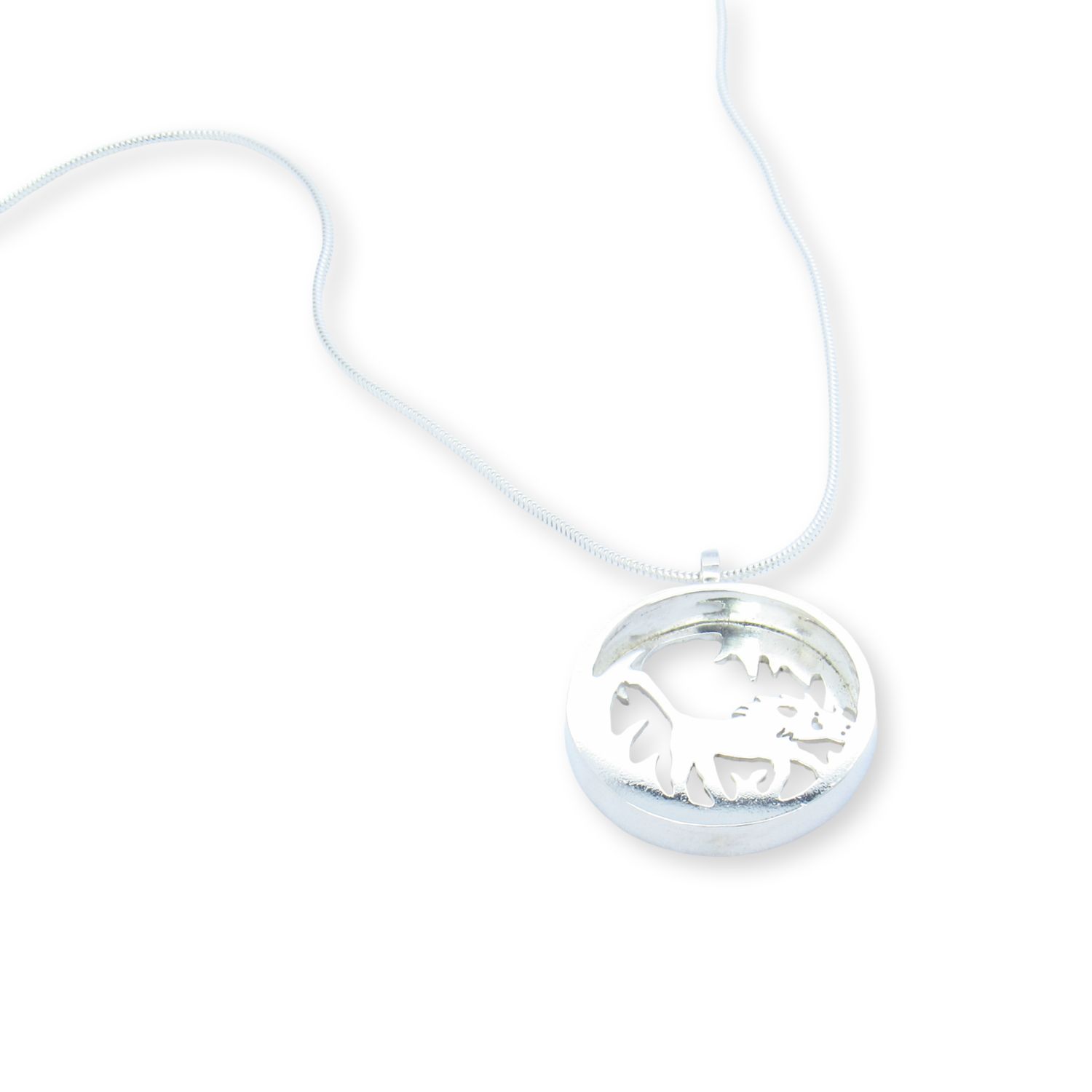 Worthog in the Grass Shadow Pendant