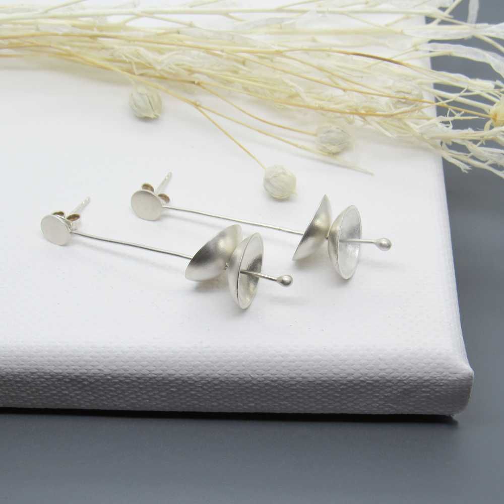 Mix and Match Dome Disc Earrings