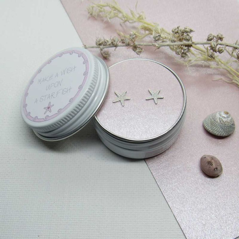 Make a Wish Upon a Starfish Studs