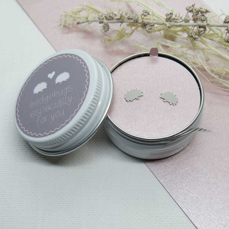 Hedgehugs for You Hedgehog Studs