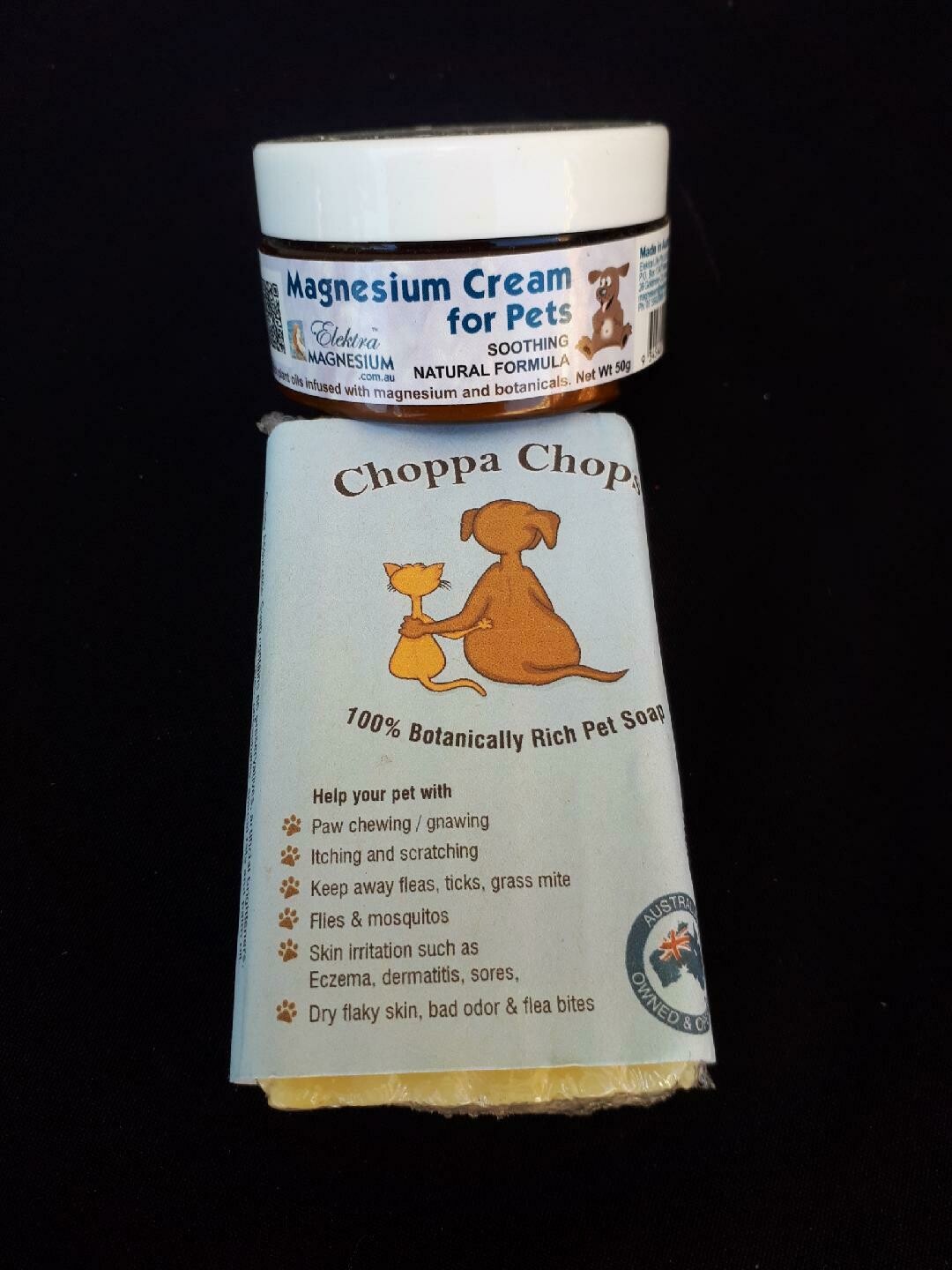 Dog Soap with Magnesium cream