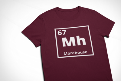 Morehouse University Periodic Table Element Tee by Afflatus
