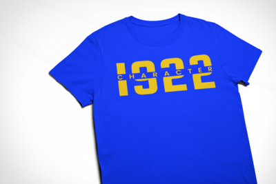 SGRho 1922 Character Value T-Shirt by Afflatus