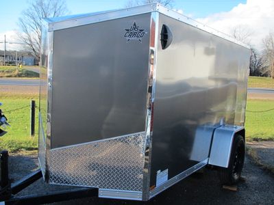 2025 US CARGO 5&#39;X10&#39; SA V-NOSE CARGO TRAILER