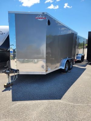 2025 CARGO MATE 7.5X14 V-NOSE CARGO TRAILER
