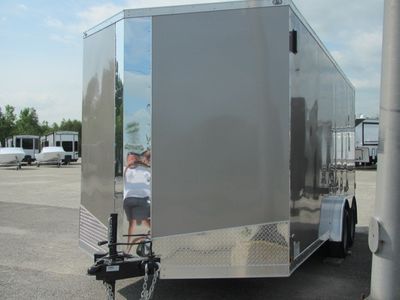 2025 CARGO MATE 7.5&#39;X16&#39; TA V-NOSE CARGO TRAILER