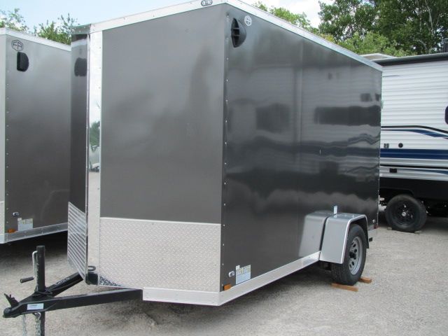 2026 CARGO MATE 6&#39;X12&#39;SA V-NOSE CARGO TRAILER