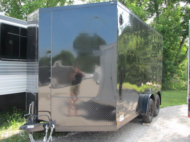 2026 CARGO MATE 7&#39;X14&#39;TA V-NOSE CARGO TRAILER