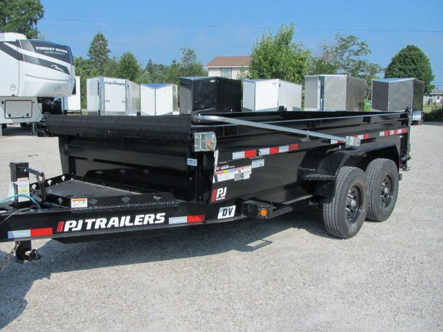 2024 PJ TRAILERS DV142 83&quot;X14&#39; TANDEM DUMP TRAILER