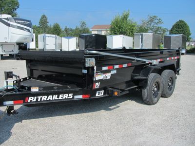 2024 PJ TRAILERS DV142 83&quot;X14&#39; TANDEM DUMP TRAILER