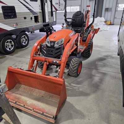 2019 KUBOTA BX23S QUICK DETACH LOADER/BACKHOE/THUMB