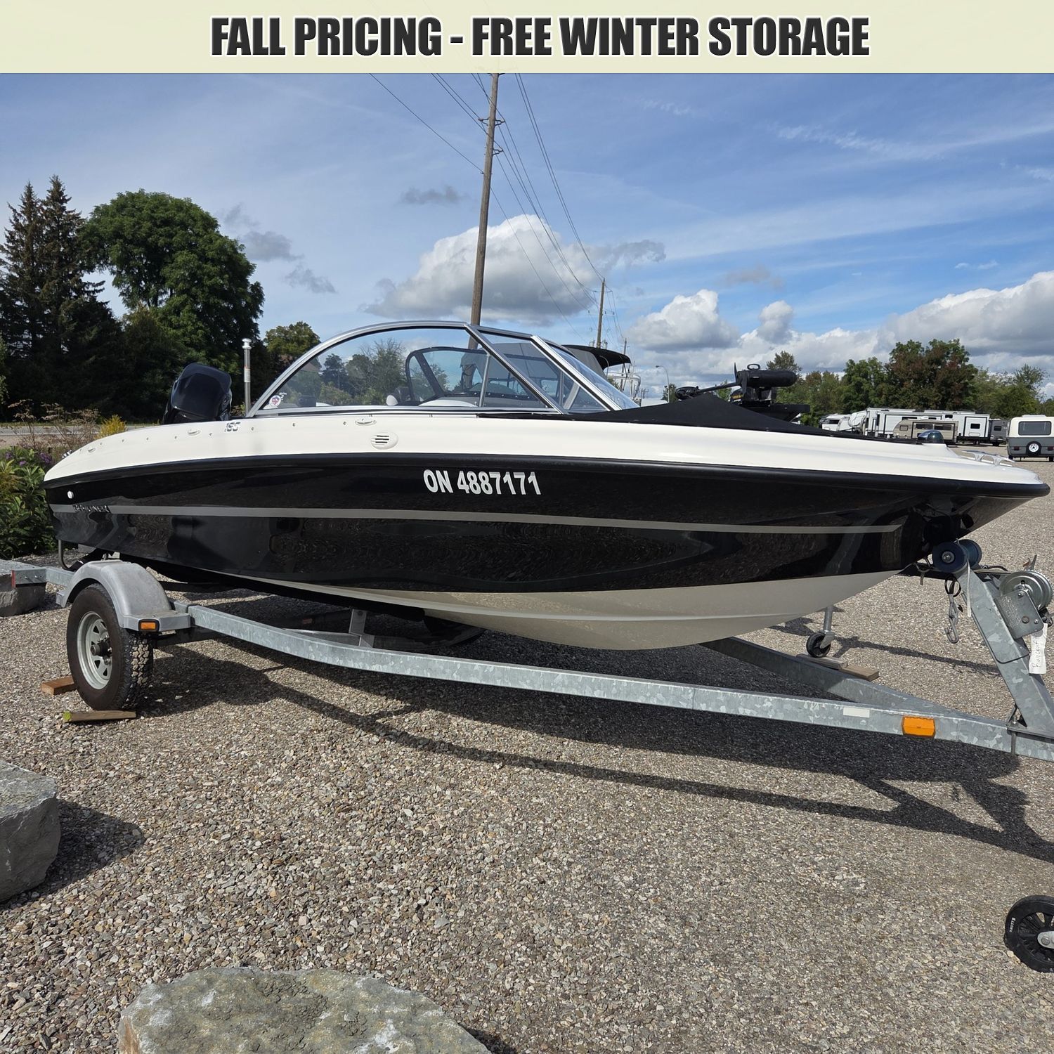 2015 BAYLINER 160 B/R WITH MERC 60HP 4STR