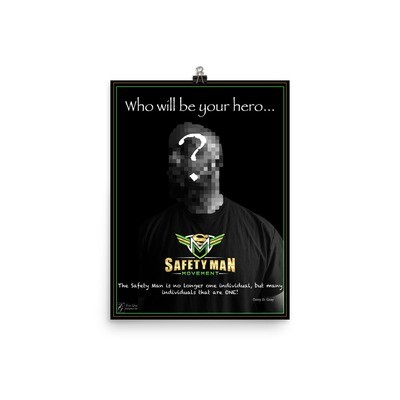 Safety Man Movement Poster