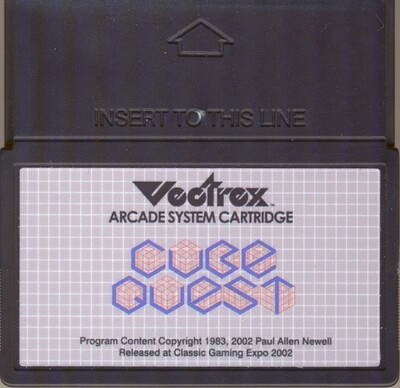 Vectrex Cube Quest (Cartridge only)