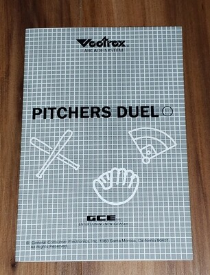 Vectrex Manual: Pitcher&#39;s Duel
