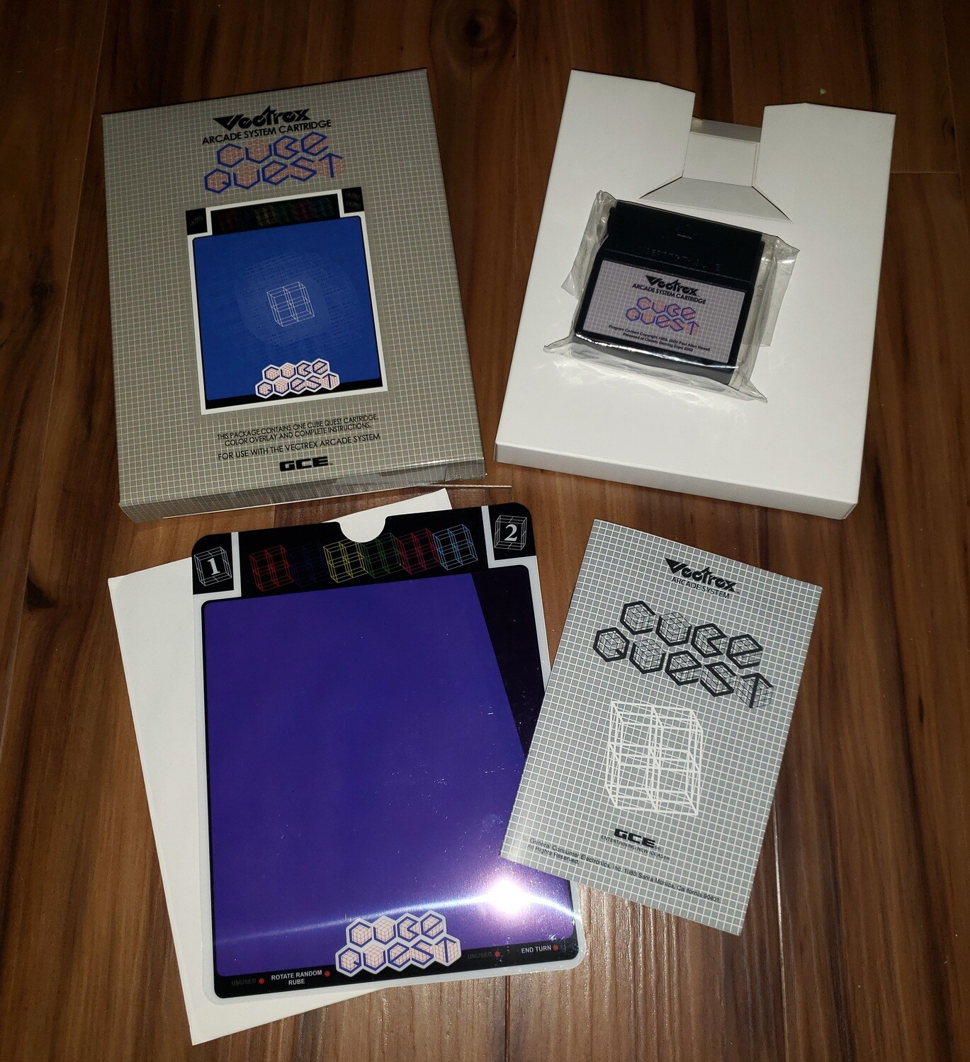 Vectrex Cube Quest (Boxed)
