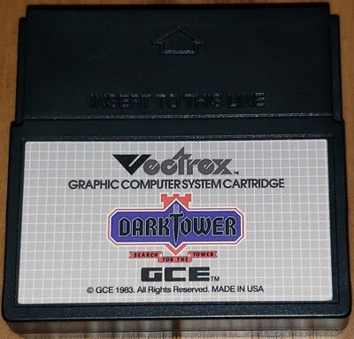 Vectrex Dark Tower (Cartridge Only)