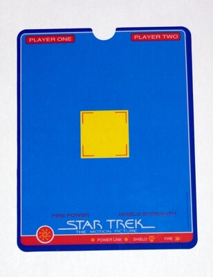 Vectrex Repro Overlay: Star Trek