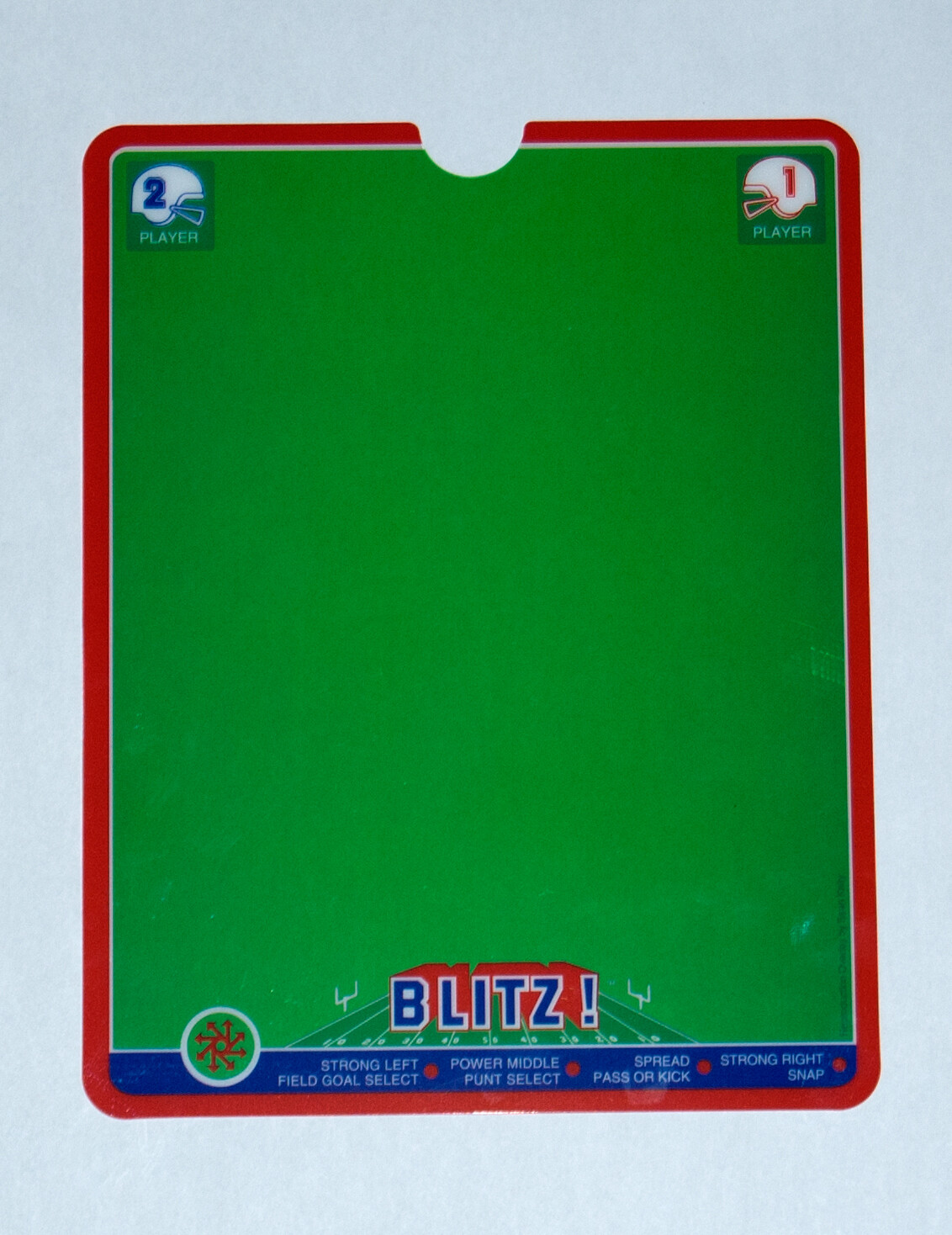 Vectrex Repro Overlay: Blitz!