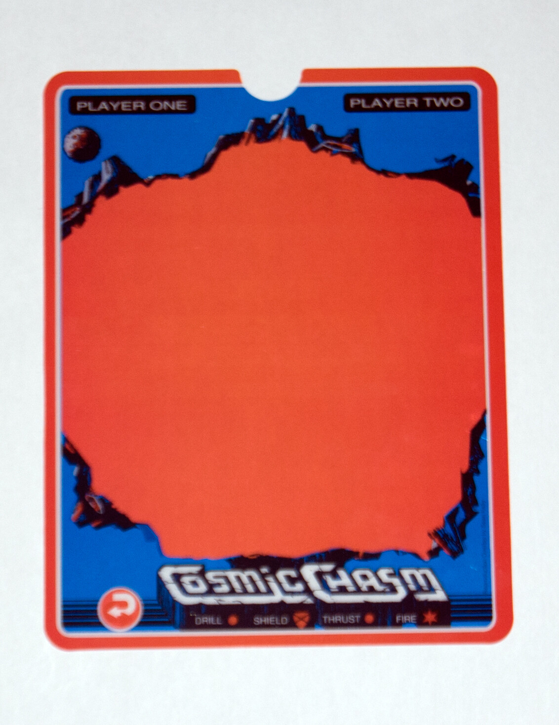 Vectrex Repro Overlay: Cosmic Chasm