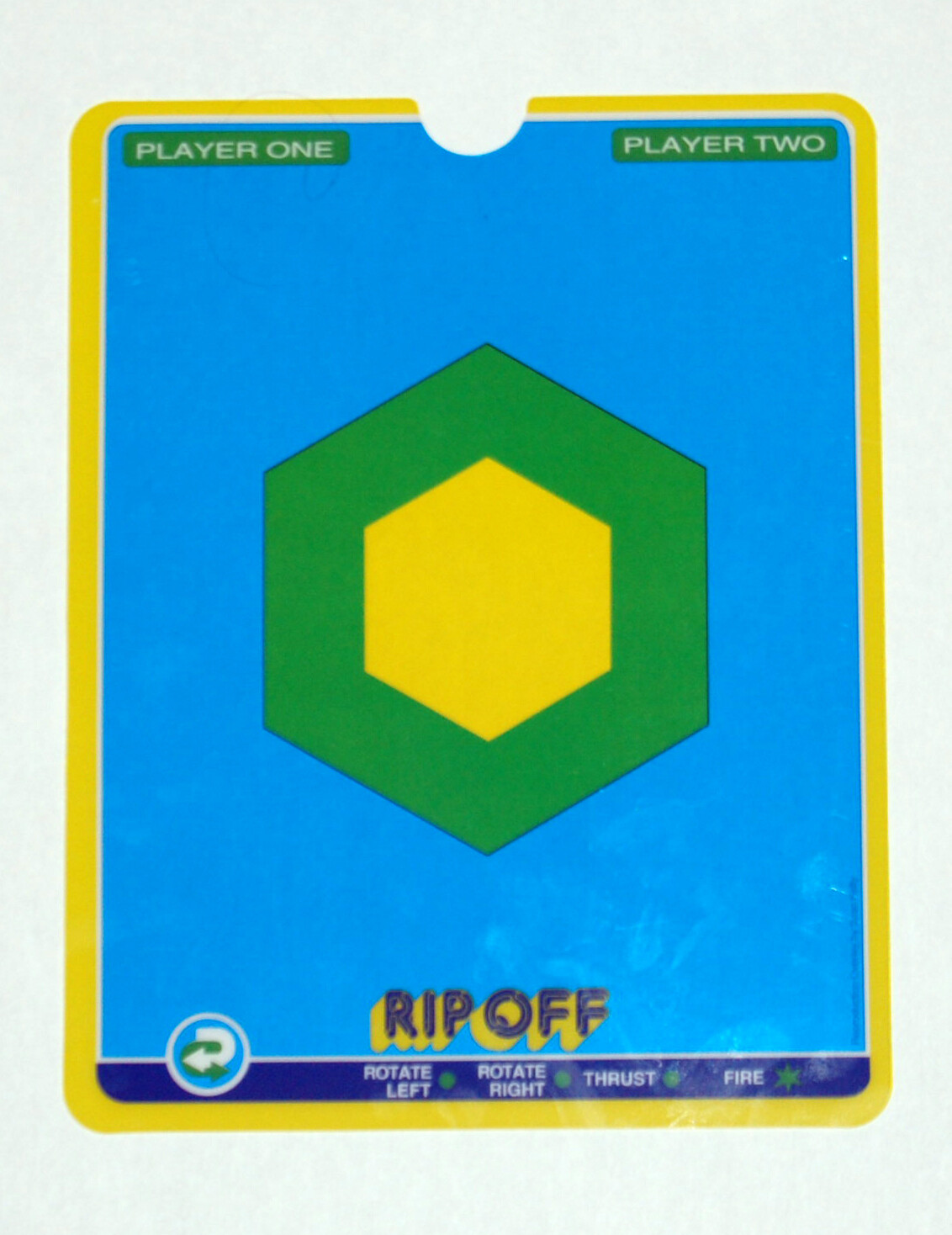 Vectrex Repro Overlay: Ripoff
