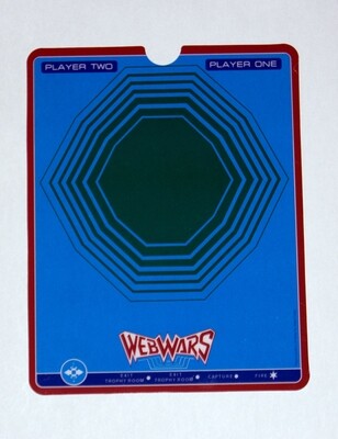 Vectrex Repro Overlay: Web Wars