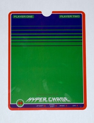 Vectrex Repro Overlay: Hyperchase