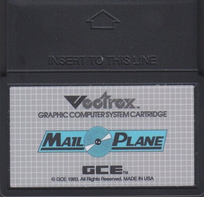 Vectrex Mail Plane (Cartridge Only)