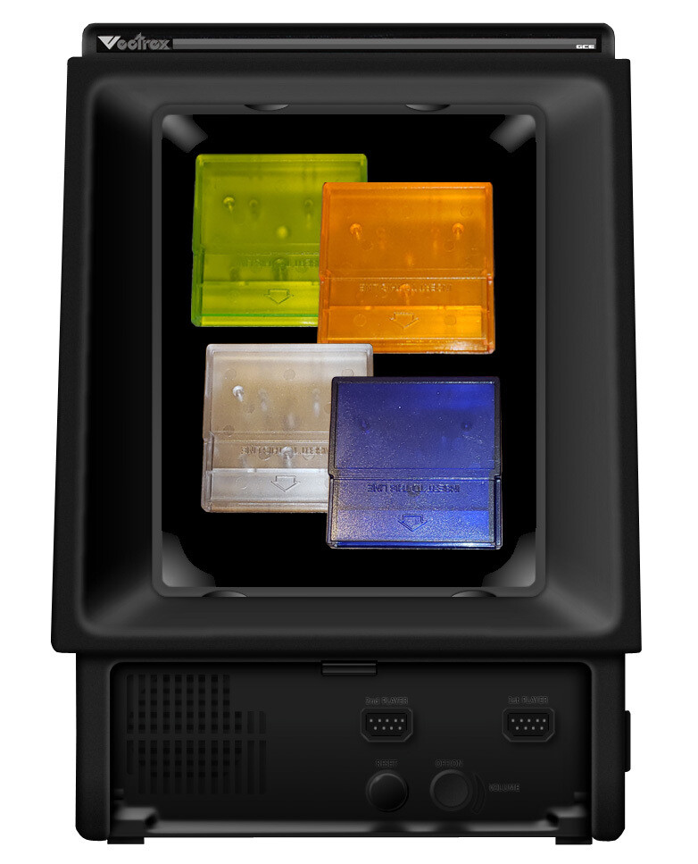 Vectrex Empty Cartridge Shells