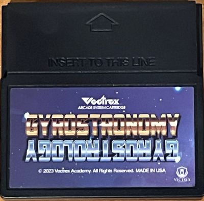 Vectrex Gyrostronomy/Gyrostrology (Cartridge Only)