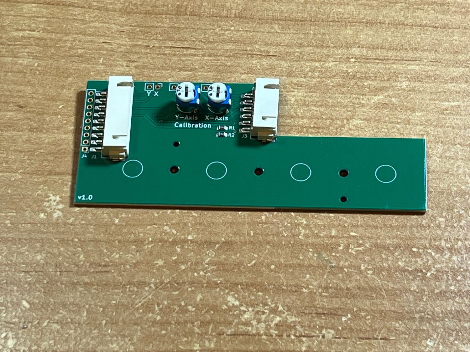Vectrex Controller Replacement PCB