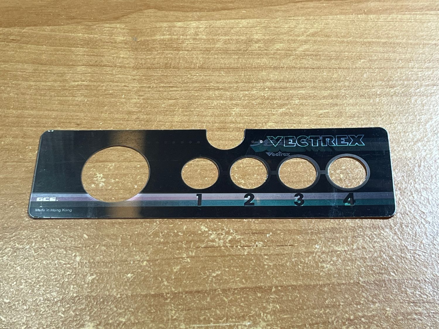 Vectrex Controller Decal Lenticular TOP