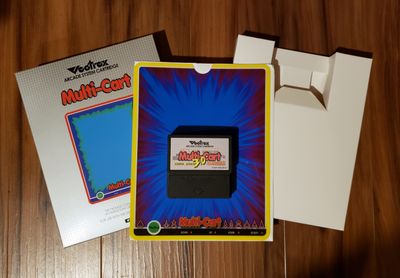Vectrex Multi-Cart 3.0 (Boxed w/Overlay)