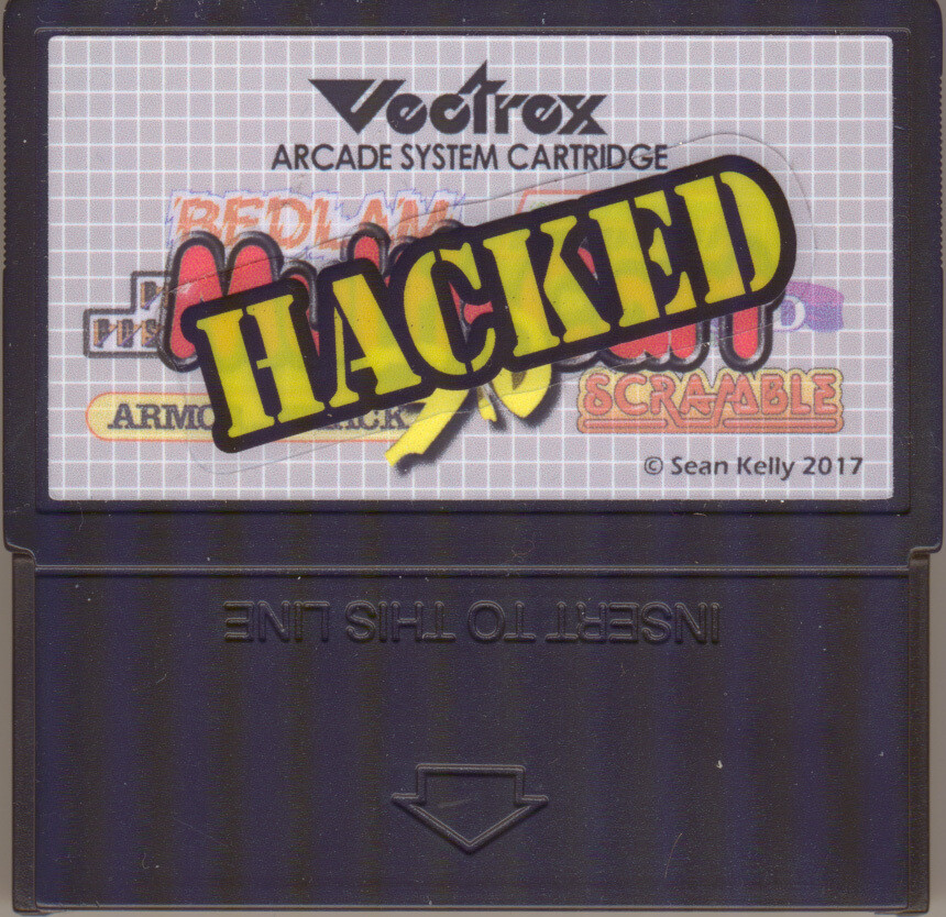 Vectrex Multi-Cart HACKED Version