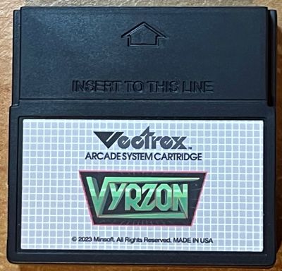 Vectrex Vyrzon (USA) (Cartridge Only)