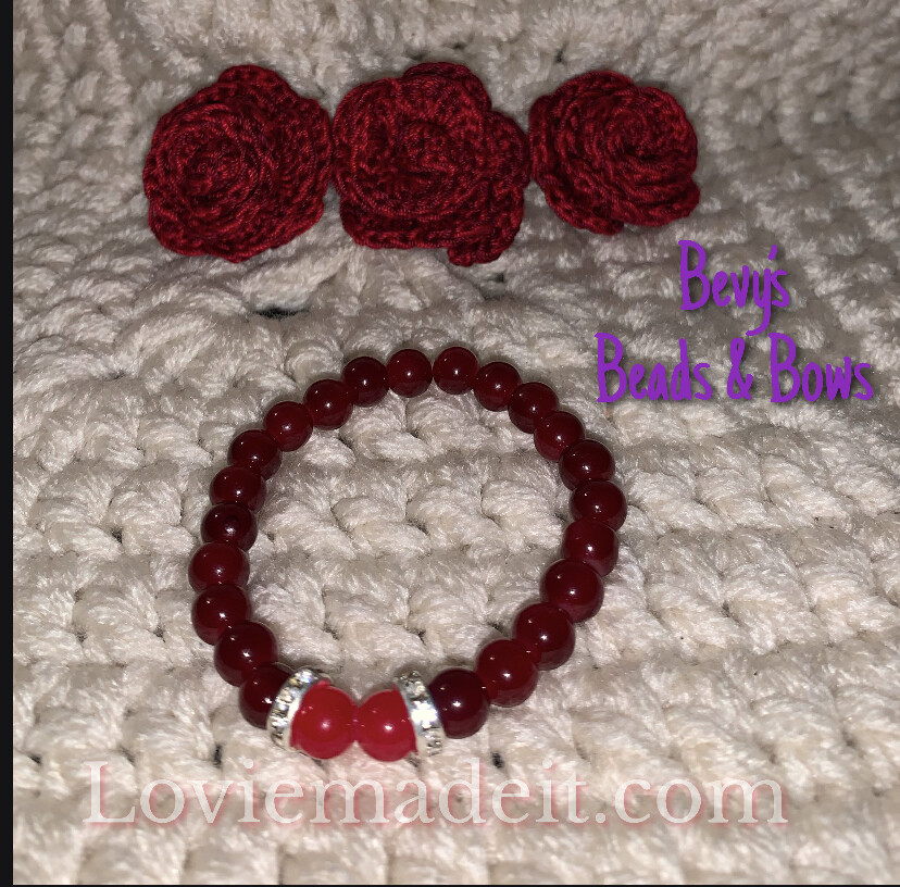 Ruby Red Bracelet