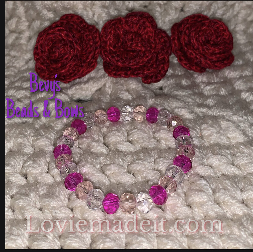 Pink Crystals Bracelet