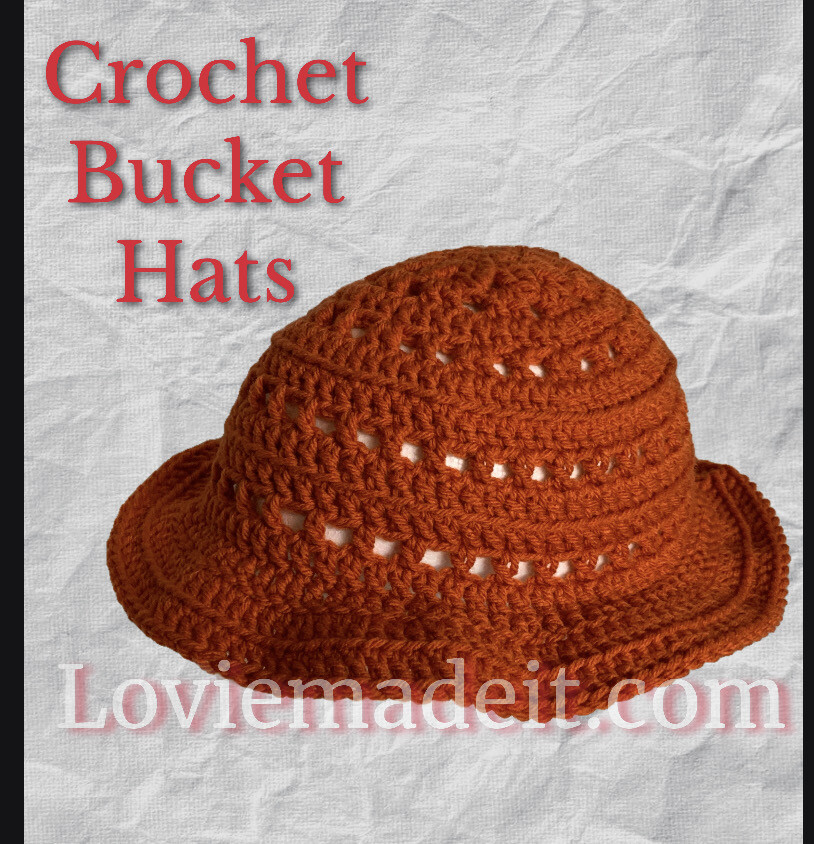Crochet Sienna Bucket Hat